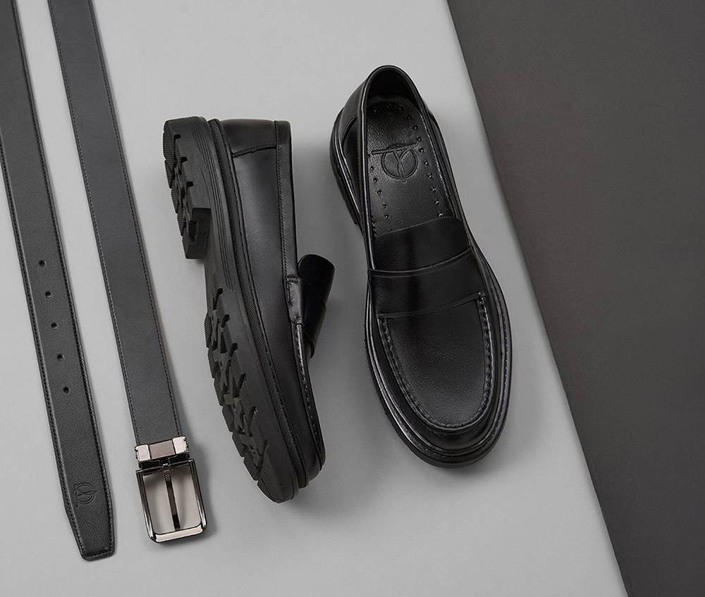Giày da Loafer Chunky GNTA21-20247-D