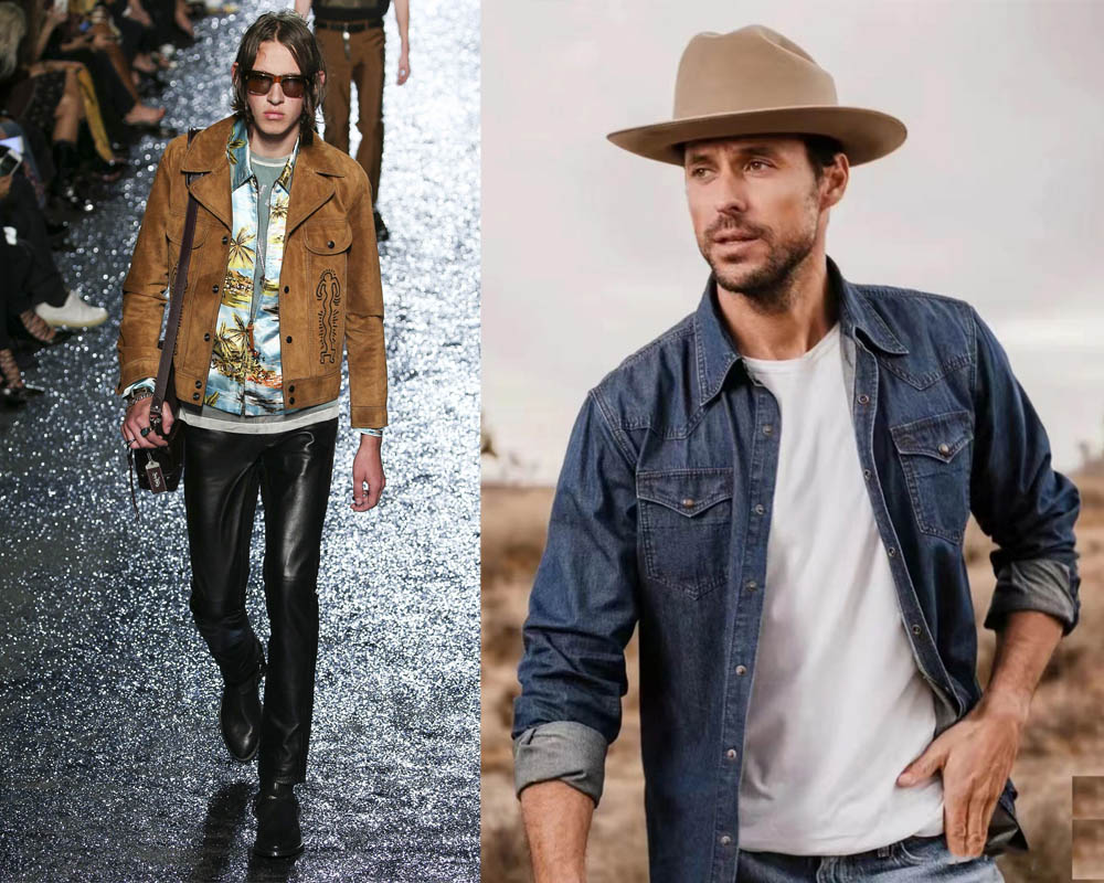Phong cách cao bồi – hay còn gọi là Cowboy style